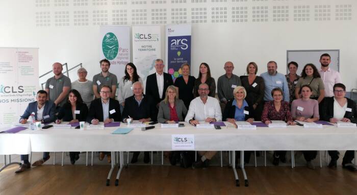 Signataires Contrat Local de Santé du Pays Horloger et du Pays du Haut-Doubs, La Longeville 2023