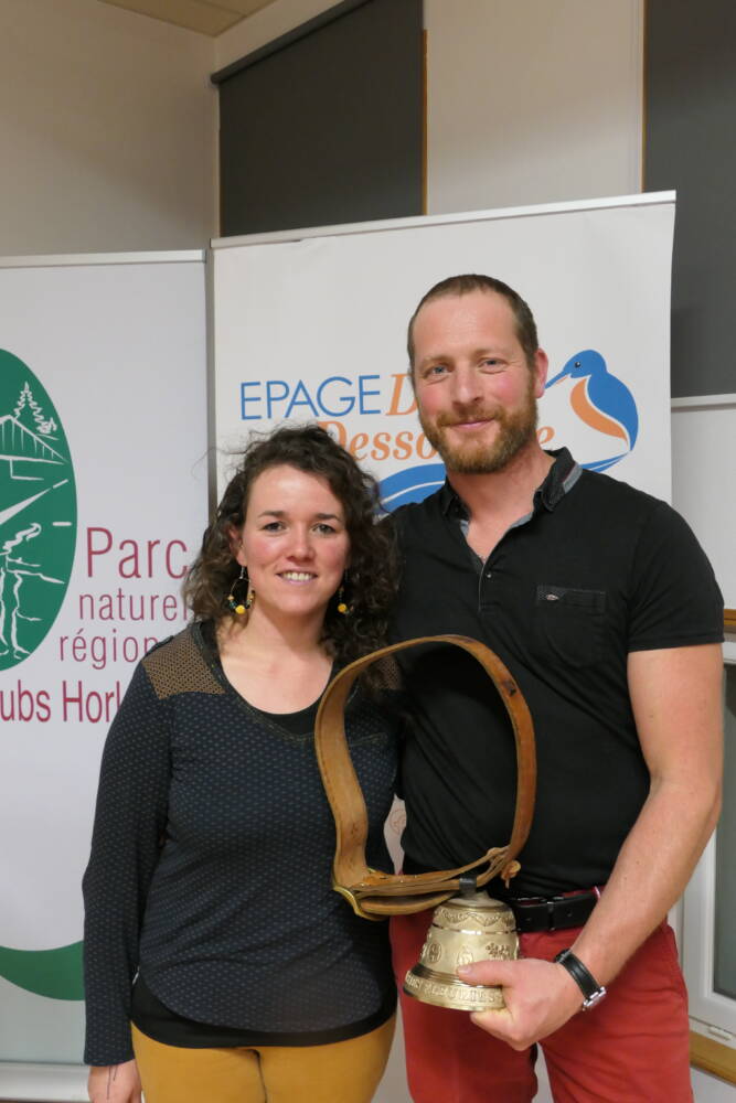 Lauréat Charly et Elodie Nicod, concours des pratiques agroécologiques 2024