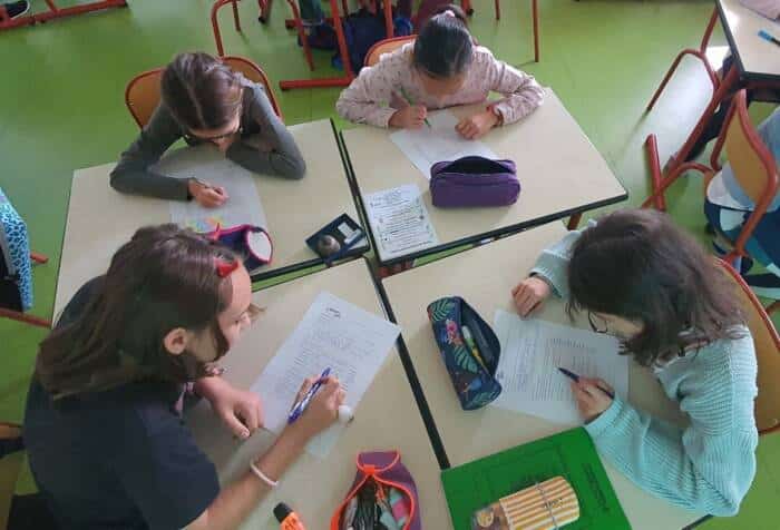 Séance en classe - programme Watty à l'école