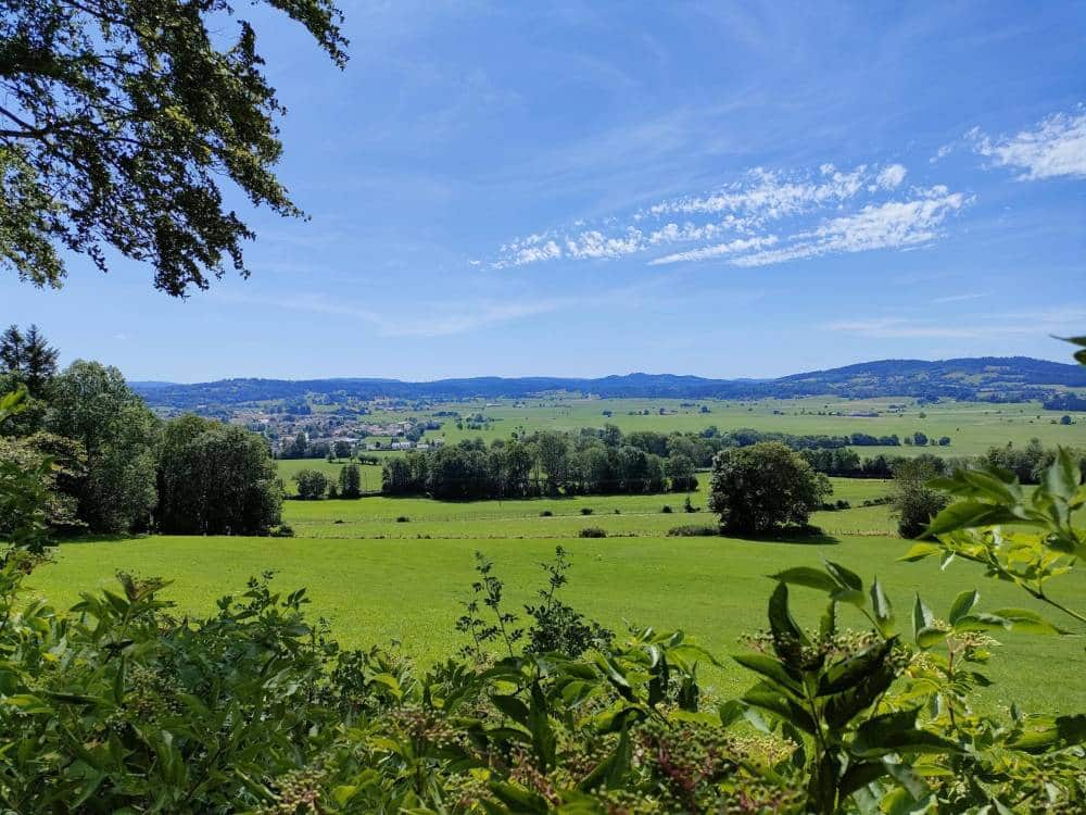 Paysage verdoyant Belfays