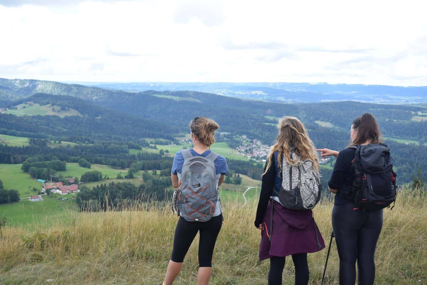 Vue sur le Mont Chateleu