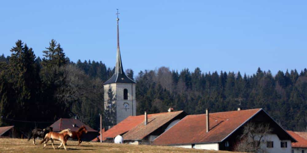 Village comtois Le Bizot