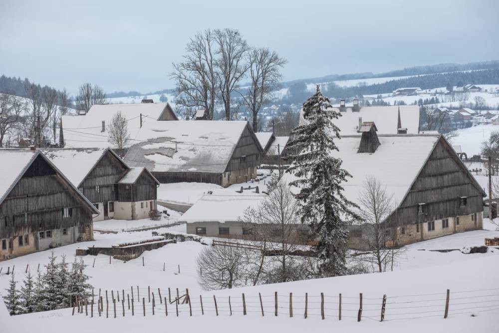 Neige sur Les Jarrons