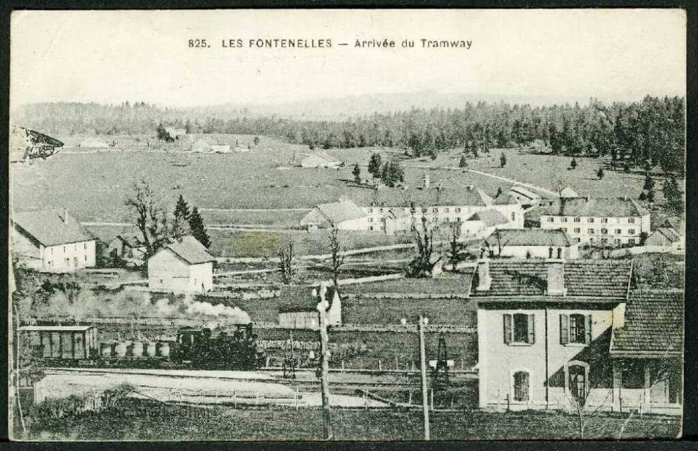 Arrivée du tramway Les Fontenelles