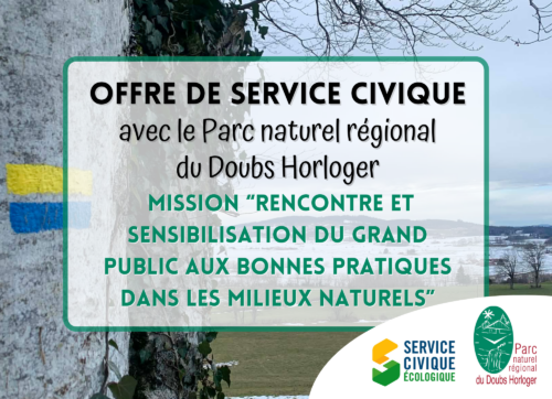 Offre Service Civique Parc naturel régional du Doubs Horloger