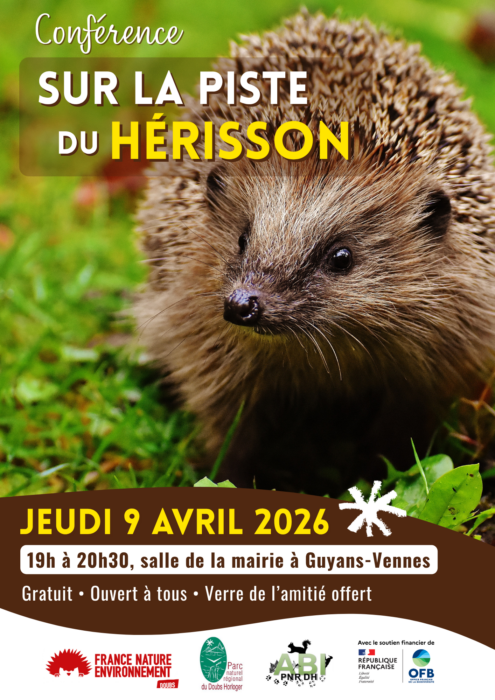 affiche conference herisson guyans vennes - Parc Naturel Régional du Doubs Horloger